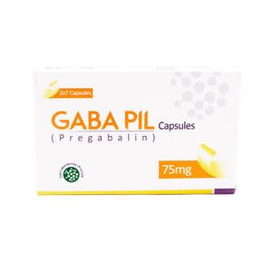 Gabapil 75mg Capsule – Pregabalin for Neuropathic Pain, Epilepsy & Anxiety – Available in Pakistan