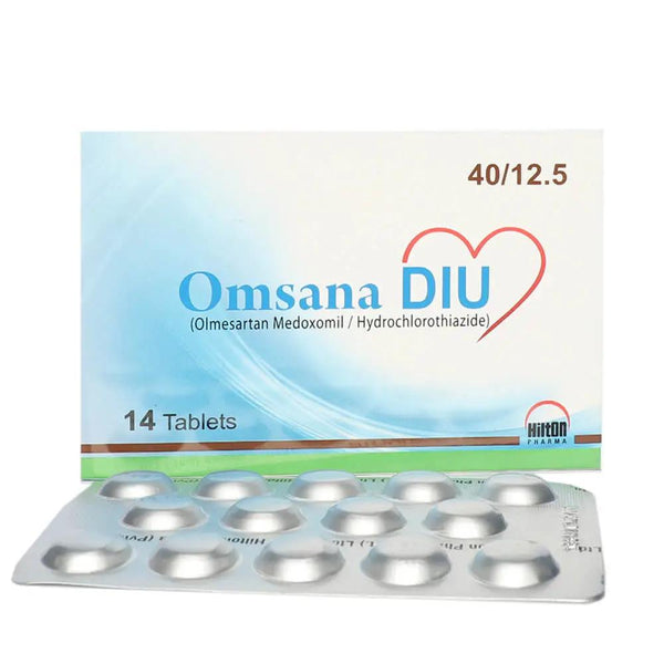 Omsana Diu 20/12.5mg Tablet – Blood Pressure Control with Diuretic Support