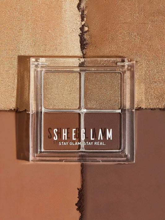 Sheglam Cosmic Crystal Eyeshadow Quad – front of packaging