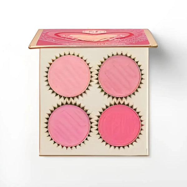 VANILA STRAWBERRY TRUFFLE 4 COLOR BLUSH PALLETE BY BH COSMETICS BH cosmetics