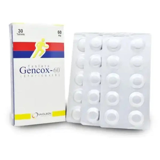 Gencox Tablets 60mg ��� Etoricoxib for Osteoarthritis & Pain Relief