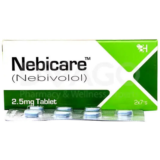 Nebicare 2.5mg – Hypertension & Heart Care Medicine