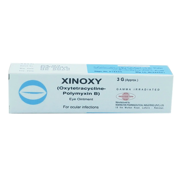 Xinoxy Eye Ointment 3gm – Antibacterial Ointment for Bacterial Eye Infections