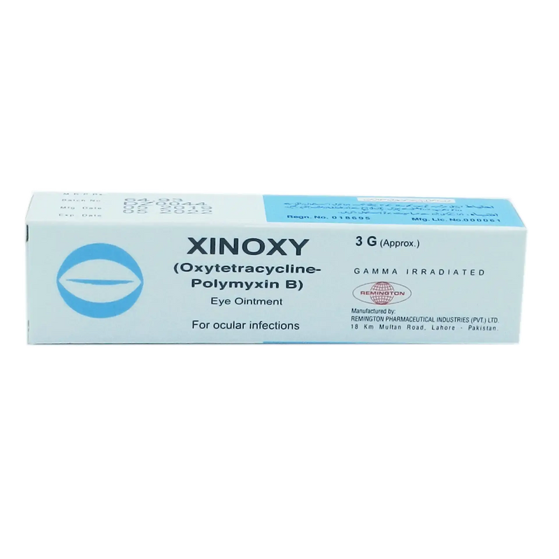 Xinoxy Eye Ointment 3gm – Ofloxacin for Bacterial Eye Infections
