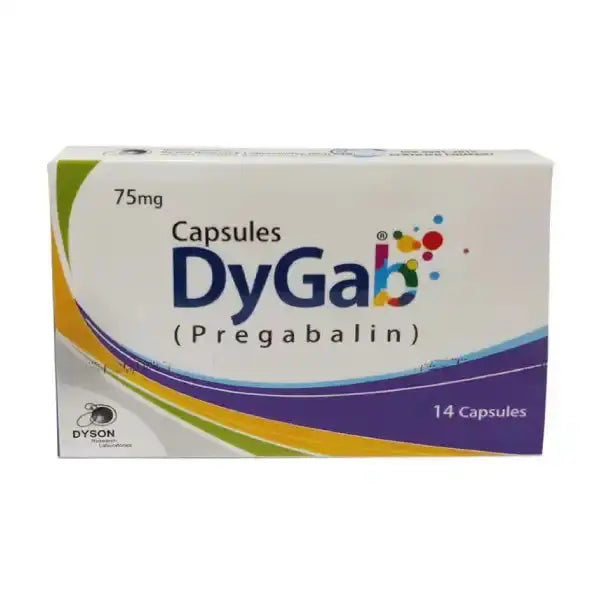 Dygab 75mg Capsules