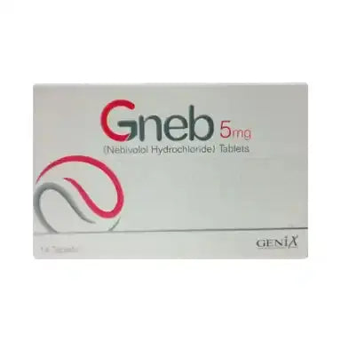 Gneb Tablets 5mg – Nebivolol for Hypertension & Heart Failure