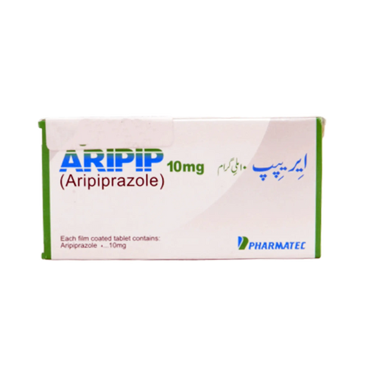 Aripip 10mg Tablets — Aripiprazole Atypical Antipsychotic for Schizophrenia and Bipolar Disorder Pakistan