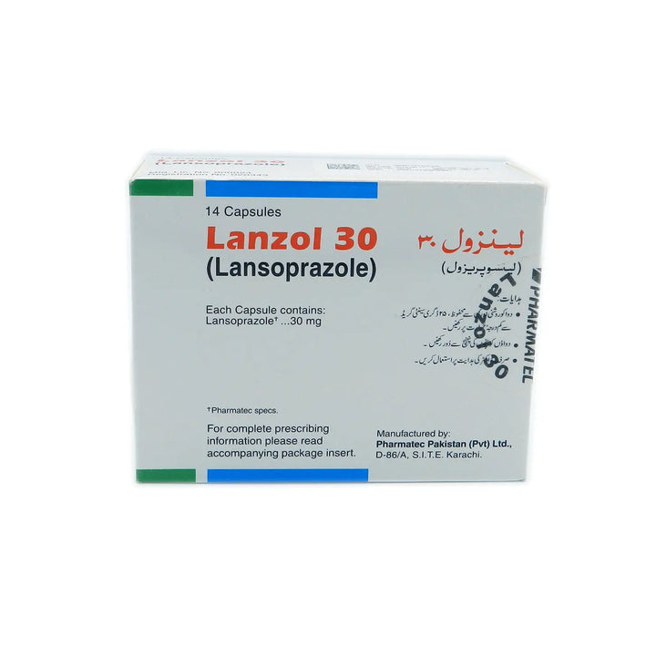 Lanzol 30mg Capsules