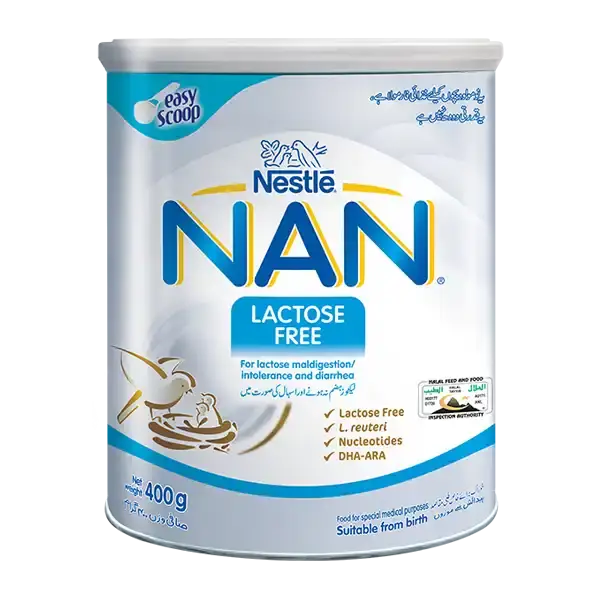 NAN Lactose Free Milk Powder 400g – Gentle Infant Formula