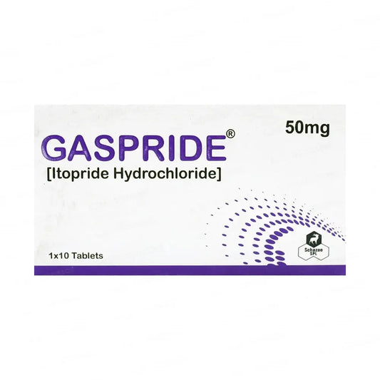 Gaspride 50mg Tablets For Indigestion Relief
