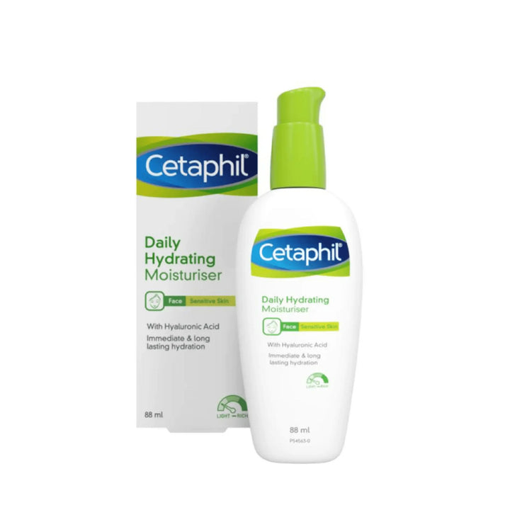 CETAPHIL DAILY HYDRATING MOISTURIZER FOR SENSITIVE SKIN WITH HYALURONIC ACID 88ML Derma.pk