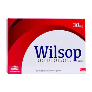 Wilsop 30mg Capsules – Dexlansoprazole for GERD & Acid Reflux