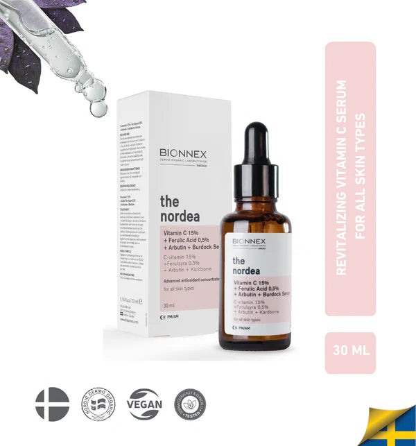 VITAMIN C 15% + FERULIC ACID 0,5% + BURDOCK SERUM
