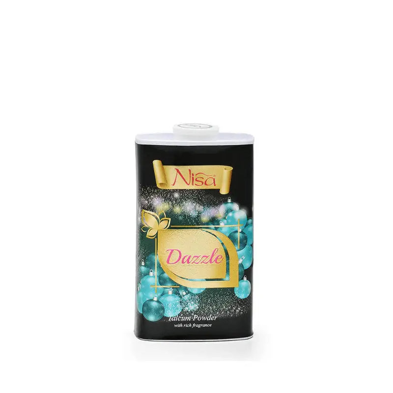 Nisa Tin Talcum Dazzle 100g