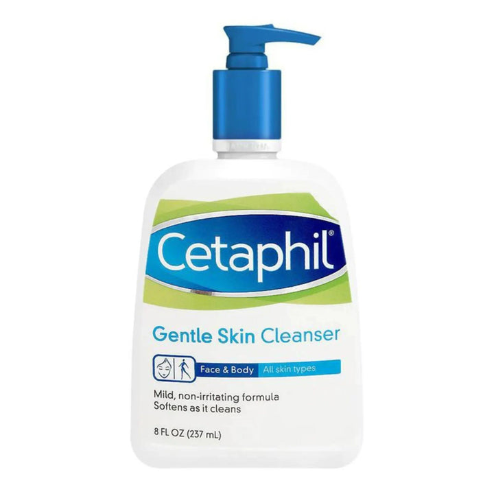 CETAPHIL GENTLE SKIN CLEANSER FACE & BODY ALL SKIN TYPES 237Ml Derma.pk