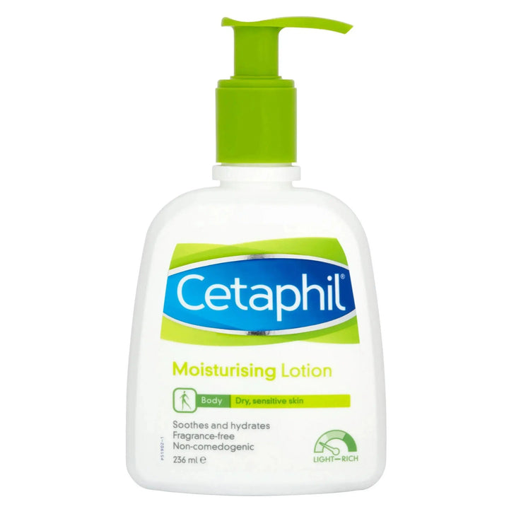 CETAPHIL MOISTURISING LOTION: HYDRATES AND SOOTHES, FRAGRANCE-FREE, NON-COMEDOGENIC - 236ML Derma.pk