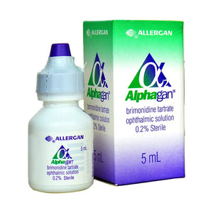 Alphagan Eye Drops 0.2% 5ml by Barrett Hodgson — Brimonidine for Glaucoma Treatment