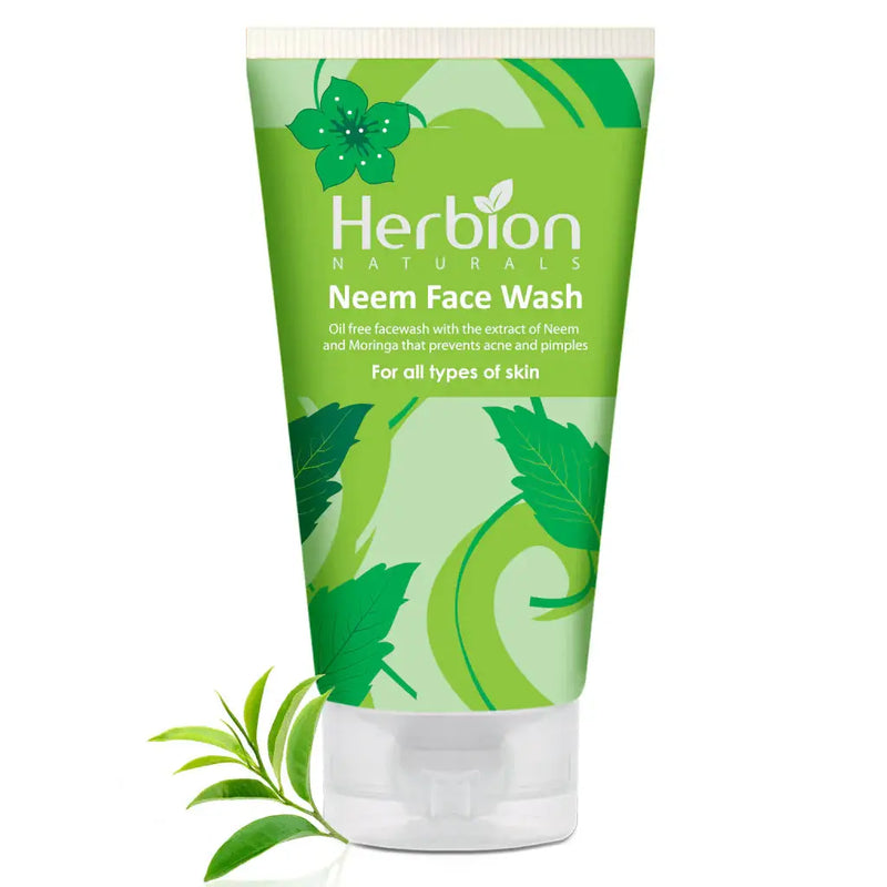 Anti Acne Neem Face Wash 100ml – Tea Tree & Aloe Vera Formula