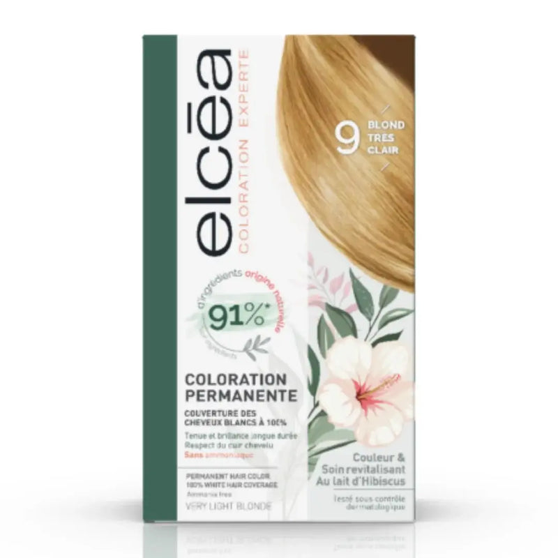 Elcea Very Light Blonde Permanent Hair Dye 9