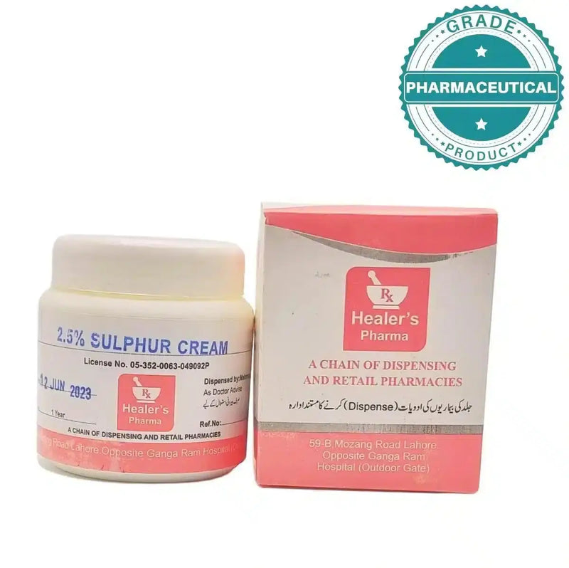 2.5% Sulphur Cream 100g