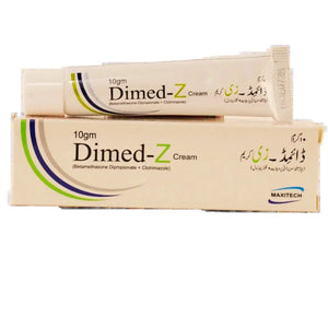 Dimed-Z Betamethasone 0.05% & Clotrimazole 1% Cream 10g