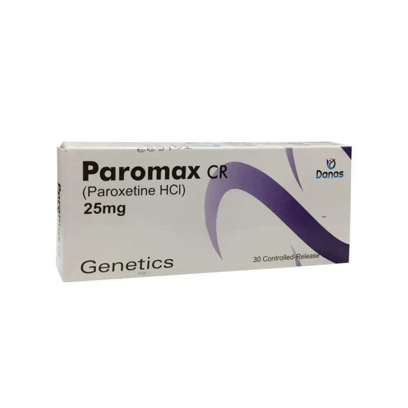 Paromax CR 25mg Tablets (Paroxetine Controlled-Release)