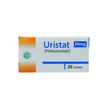 Uristat 80mg Tablets – Febuxostat for Uric Acid Control & Gout Treatment