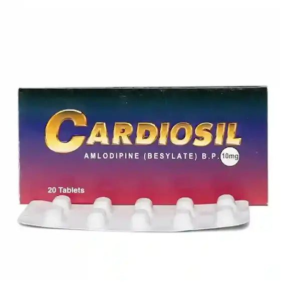 Cardiosil 10mg Tablet – Calcium Channel Blocker for High Blood Pressure & Heart Health
