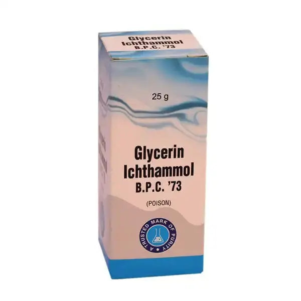 Icthamol Glycerine – Antiseptic Drawing Ointment for Skin Infections & Boils
