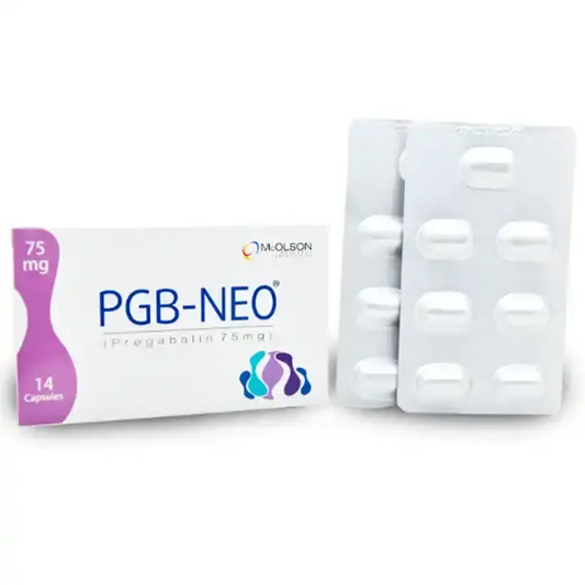 PGB Neo 75mg Capsules ��� Pregabalin for Neuropathic Pain, Seizures & Anxiety