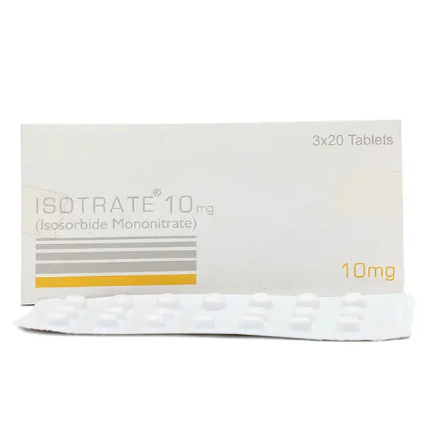 Isotrate 10mg Tablets – Isosorbide Dinitrate for Angina