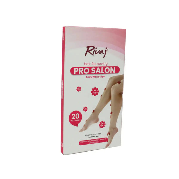 Rivaj Hair Removing Wax Strips – Quick & Convenient Body Hair Removal RIVAJ
