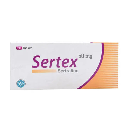 Sertex 50mg Tablets – Sertraline HCl for Depression, Anxiety & OCD – Available in Pakistan