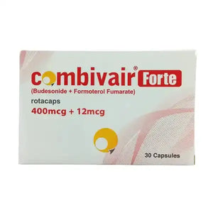 Combivair Forte Capsules 400mg/12mg – Asthma and COPD Treatment with Budesonide & Formoterol