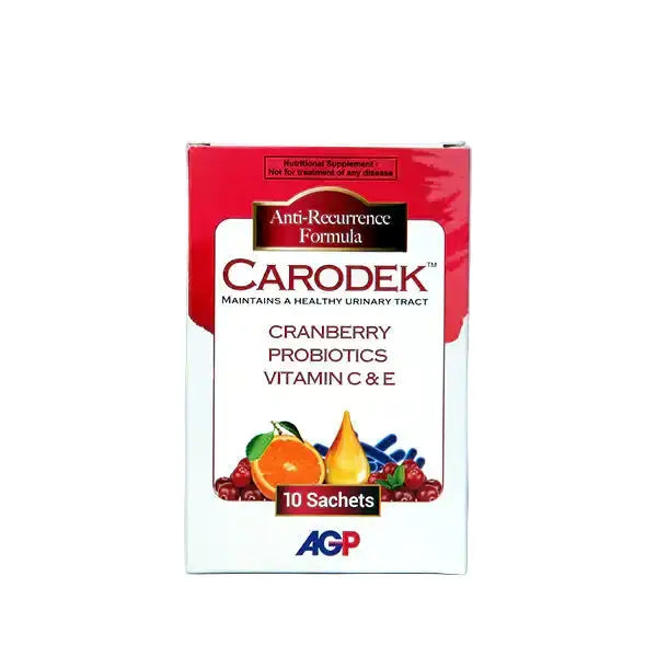 Carodek Powder Sachets – Cranberry & Prebiotic Extract for Urinary Tract Health