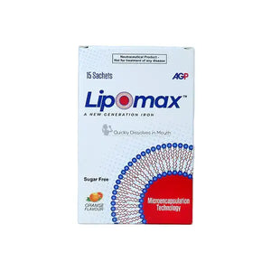 Lipomax Sachets – Liposomal Iron with Vitamins & Minerals for Anemia