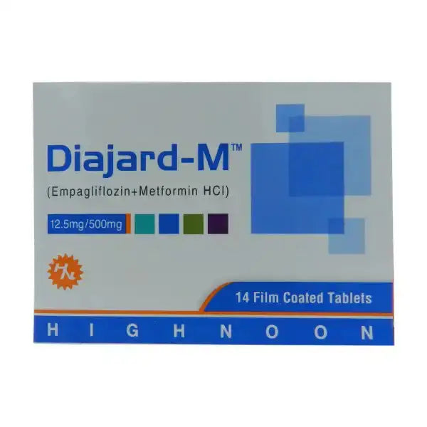 Diajard-M 12.5mg/500mg for Type 2 Diabetes