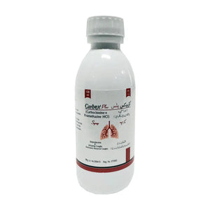 Carbex Plus Syrup 120ml for Mucus Cough & Allergy