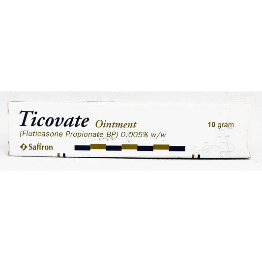 Ticovate Ointment 10gm – Psoriasis & Skin Inflammation Treatment – Available in Pakistan