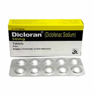 Dicloran Tablets 50mg ��� Effective Pain Relief with Diclofenac Acid