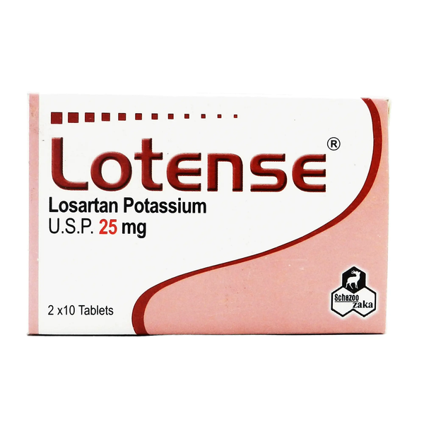 Lotense 25mg Tablets