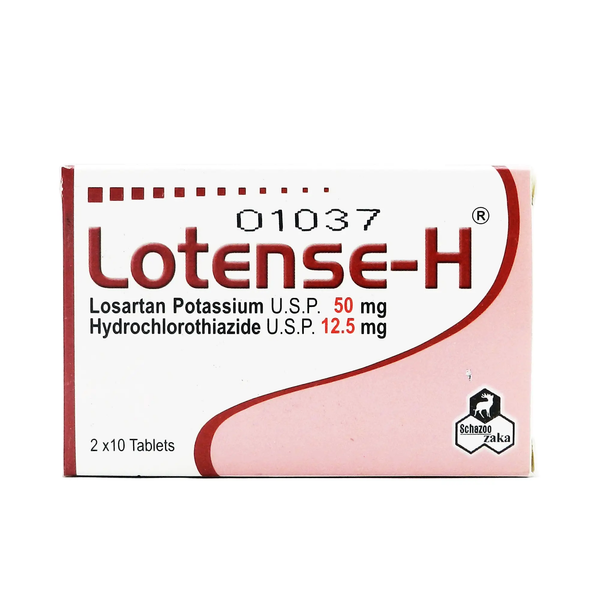 Lotense 50mg Tablets – Hypertension Treatment