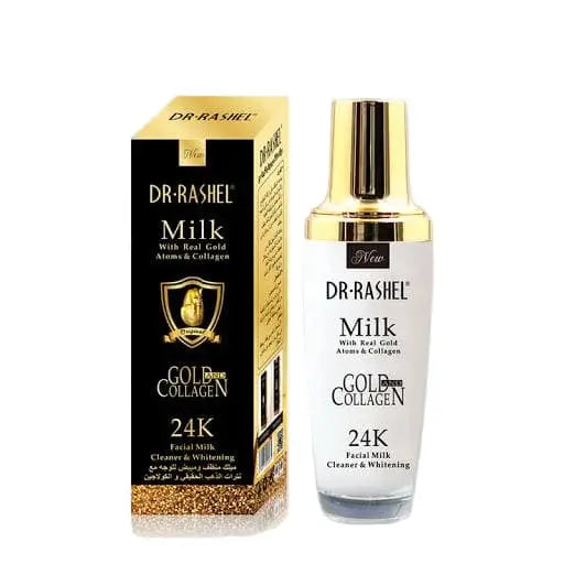 Dr. Rashel 24K Gold Collagen Facial Milk 50ml – Luxury Hydrating Cleanser