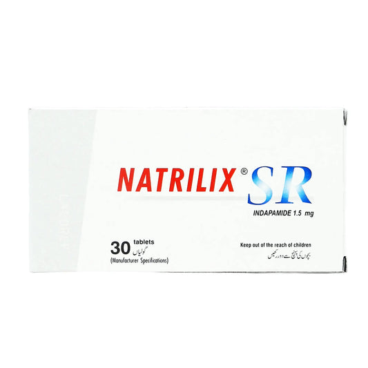 Natrilix SR 1.5mg – Prolonged Antihypertensive Action