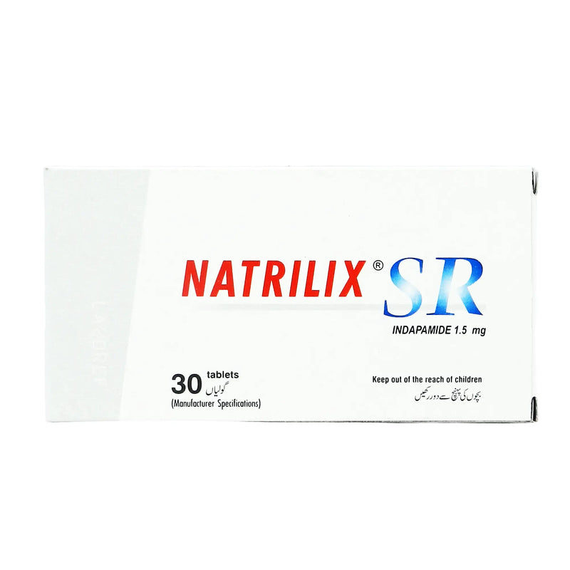 Natrilix SR 1.5mg Tablets – Indapamide Prolonged Release