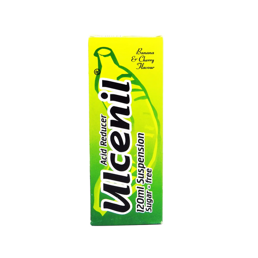 Ulcenil 120ml Syrup — Famotidine for Heartburn & Ulcer Relief – Available in Pakistan