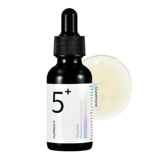 Numbuzin – No.5 Glutathione Vitamin Concentrated Serum 30ml – front of packaging