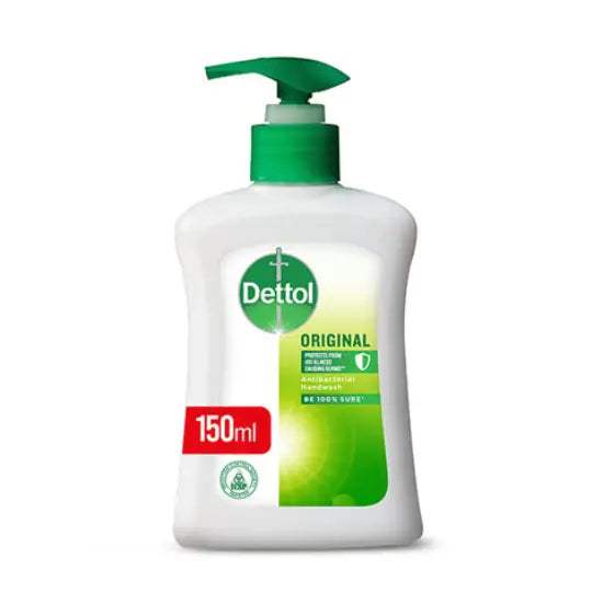 Dettol Hand Wash 150ml – Antibacterial Protection for Hands