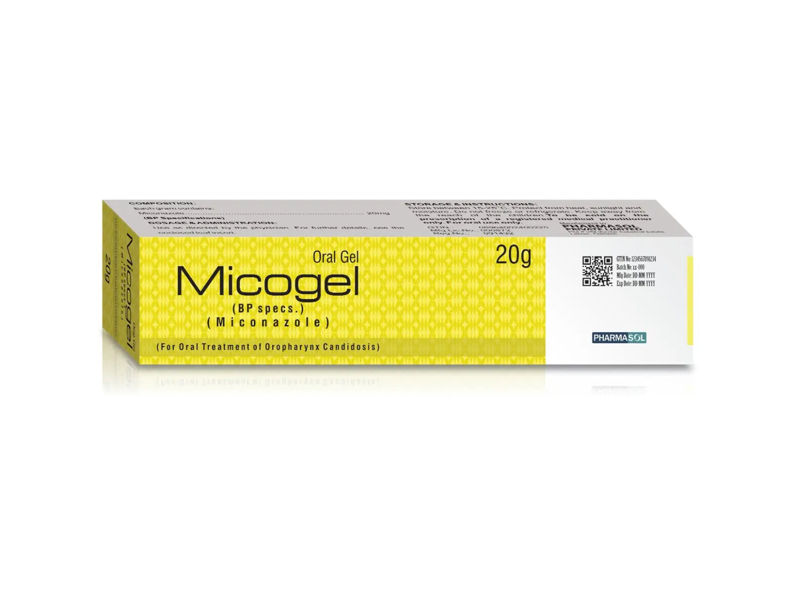 Micogel Oral Gel ��� Miconazol 20mg for Oral Fungal Infections