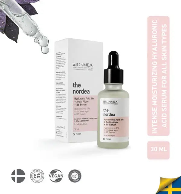 Bionnex Hyaluronic Acid 2% + Arctic Algae + B5 Serum – Deep Moisturizing & Plumping
